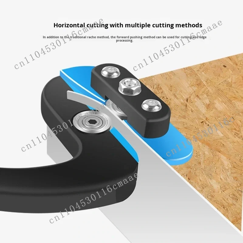 Precision Woodworking Edge Trimmer Handmade Wood Veneer Straight Cutting Tool for Panel Trimming
