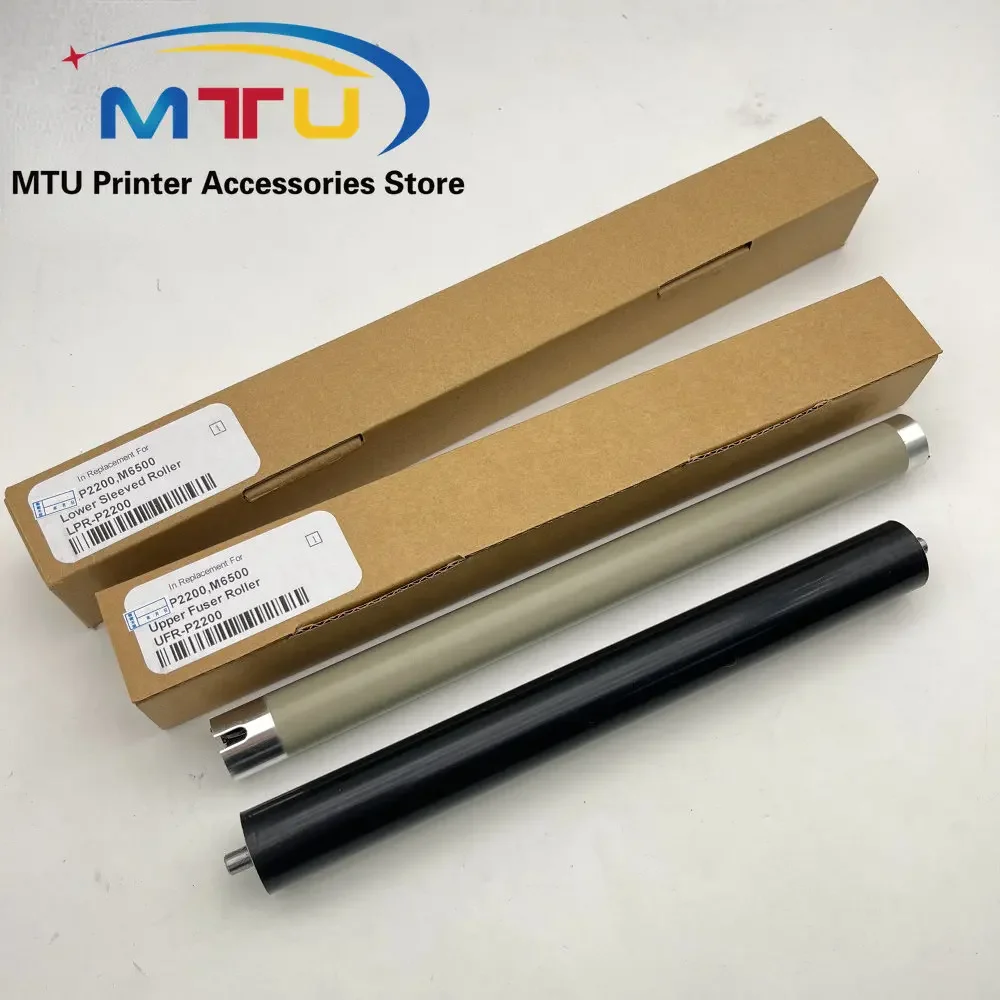 Upper + Lower Fuser Pressure Roller for Pantum M6200 M6500 M6550 M6600 P1000 P2000 P2207 P2500 P2501 P2500W P2505 P2550 P2200