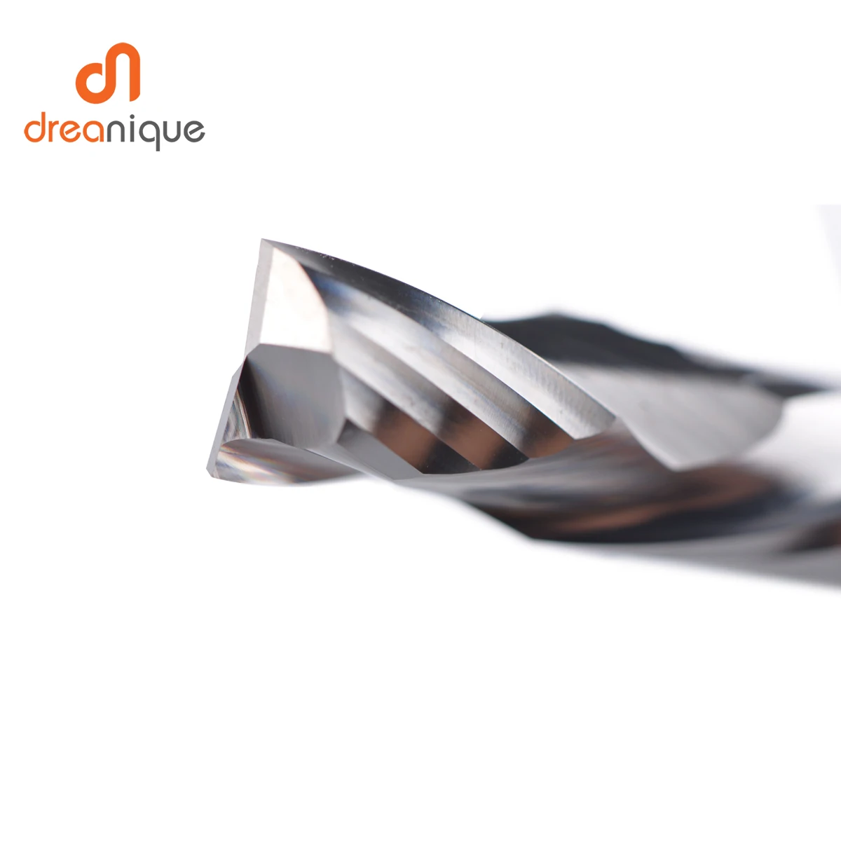 Dreanique 2 adet/grup CNC Iki Spiral Flüt Sıkıştırma End Mill Ahşap YUKARI ve AŞAĞı Karbür Freze Kesici Takım Yönlendirici Bit