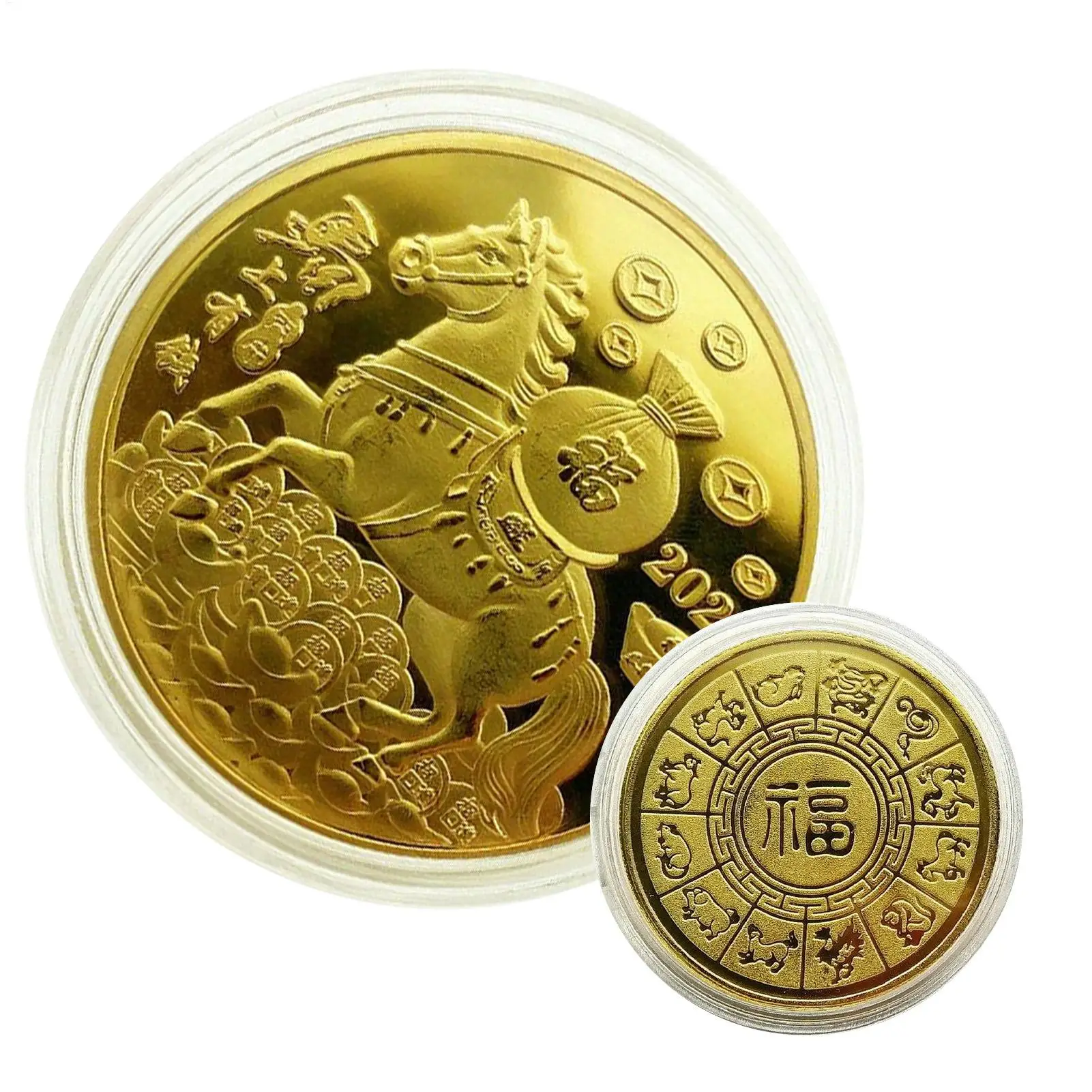Collector Coin Blessing Lucky Horse Coin 2026 Year Of The Horse Souvenir Art For Kids Collecting Women Home Decor Collector Item