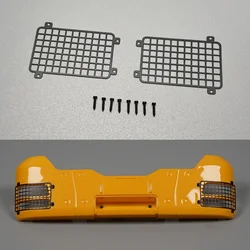 Metal Headlights Protecting Mask Lampshade for 1/14 Tamiya RC Truck Tipper MAN TGS TGA LESU Car DIY Toy