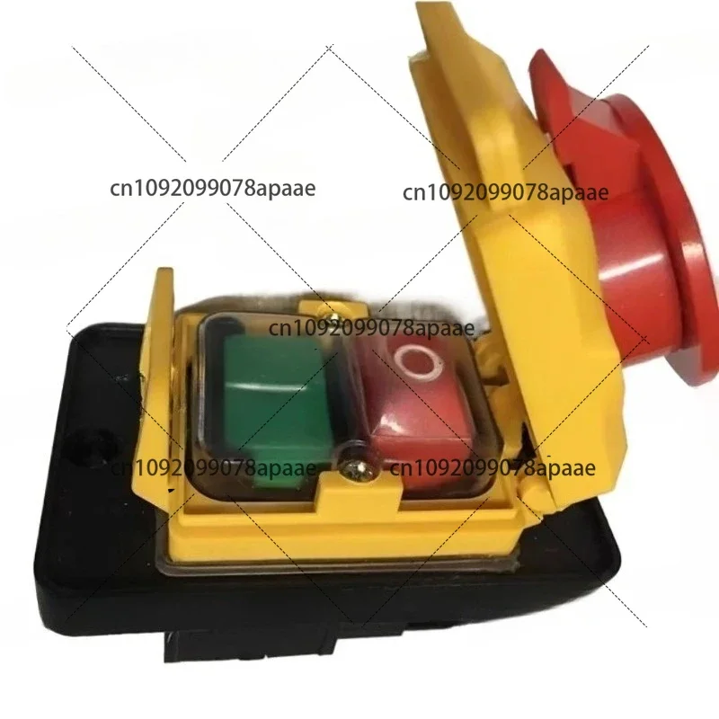 مفتاح كهرومغناطيسي، مفتاح زر مغناطيسي KJD12 12A 220V مقاوم للماء ومقاوم للانفجار، مشغل مغناطيسي KJD18 #1