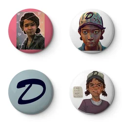 CLEMENTINE TWDG 4 Soft Button Pin Customizable Metal Decor Women Jewelry Gift Cute Funny Hat Lover Lapel Pin