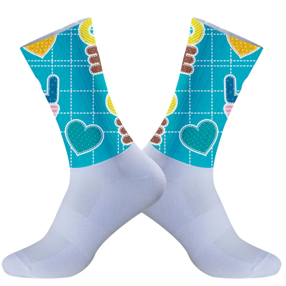 

2025 New Summer short distance cycling socks: breathable thin design, lightweight and comfortable without stuffy feet