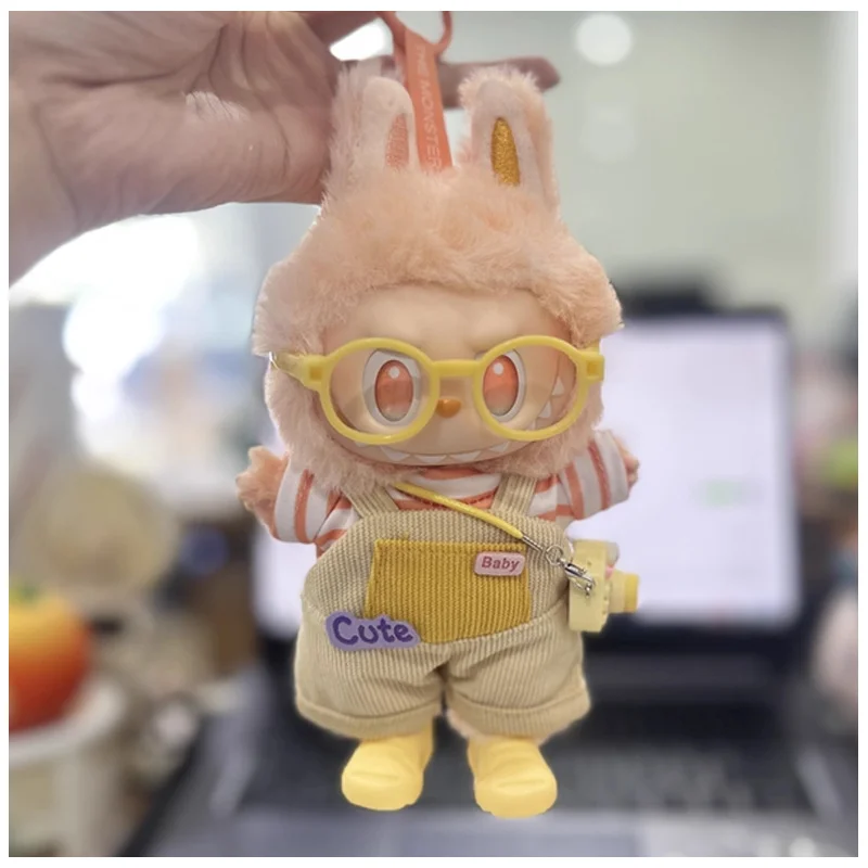 Zestaw ubranek dla lalek Labubu V1 V2, urocze, fajne, przystojne ubranka do przebierania lalek, urocze ubranka dla lalek, akcesoria dla lalek