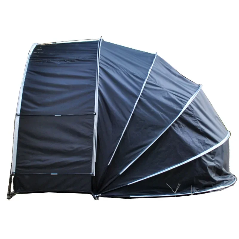 Garage Tent Rainproof Dustproof Motorcycle Multi-Functional Storage Tent Shed Sundry Room Outdoor Tent With 210D Silver Coating