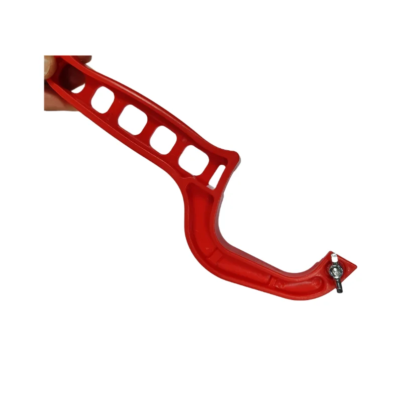 1pcs 210x2mm Red Adjustable Hand Saw handle Used As Handle of Sawing Blades for The Sawing Blades That are 300mm in Length