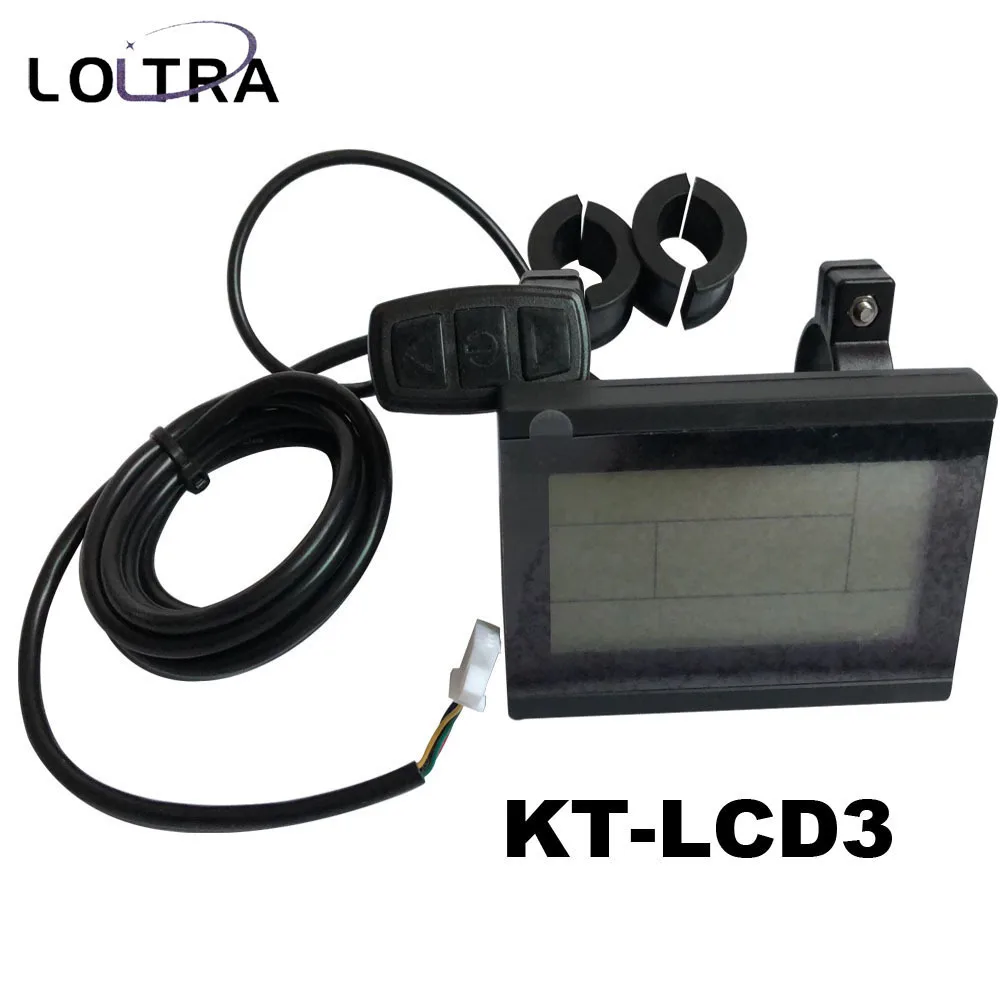Electric Bicycle LCD3 SW900 Display Meter Ebike Modification Accessory Battery Power Monitor Panel For Mountain Bike Cycling
