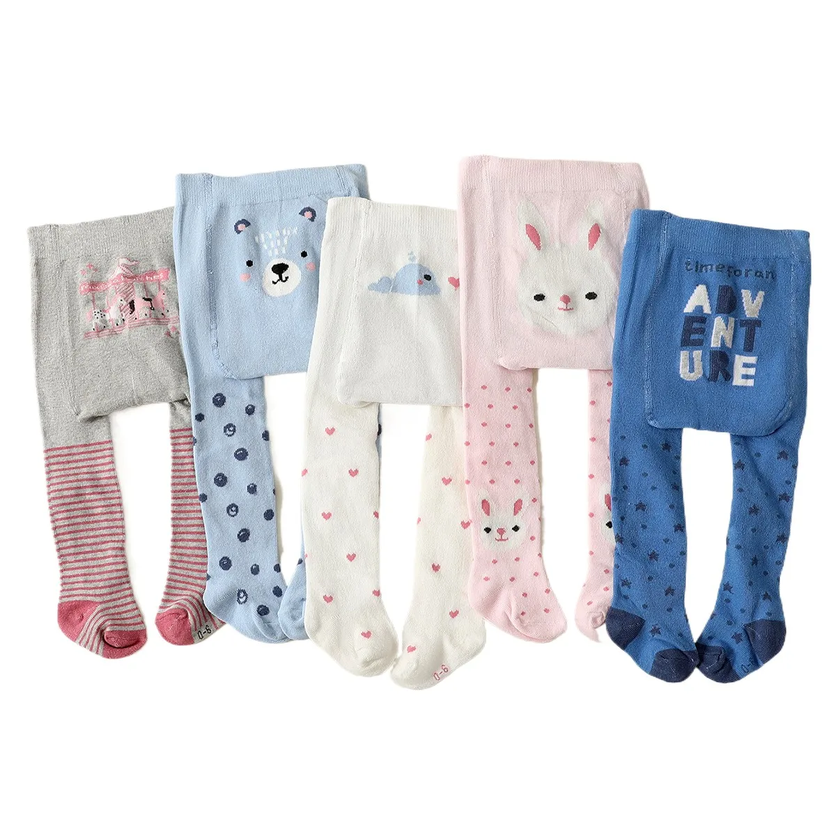 3 unidades/pacote 0-3 anos pp calças calças do bebê infantil dos desenhos animados collants para meninos meninas roupas designer leggings