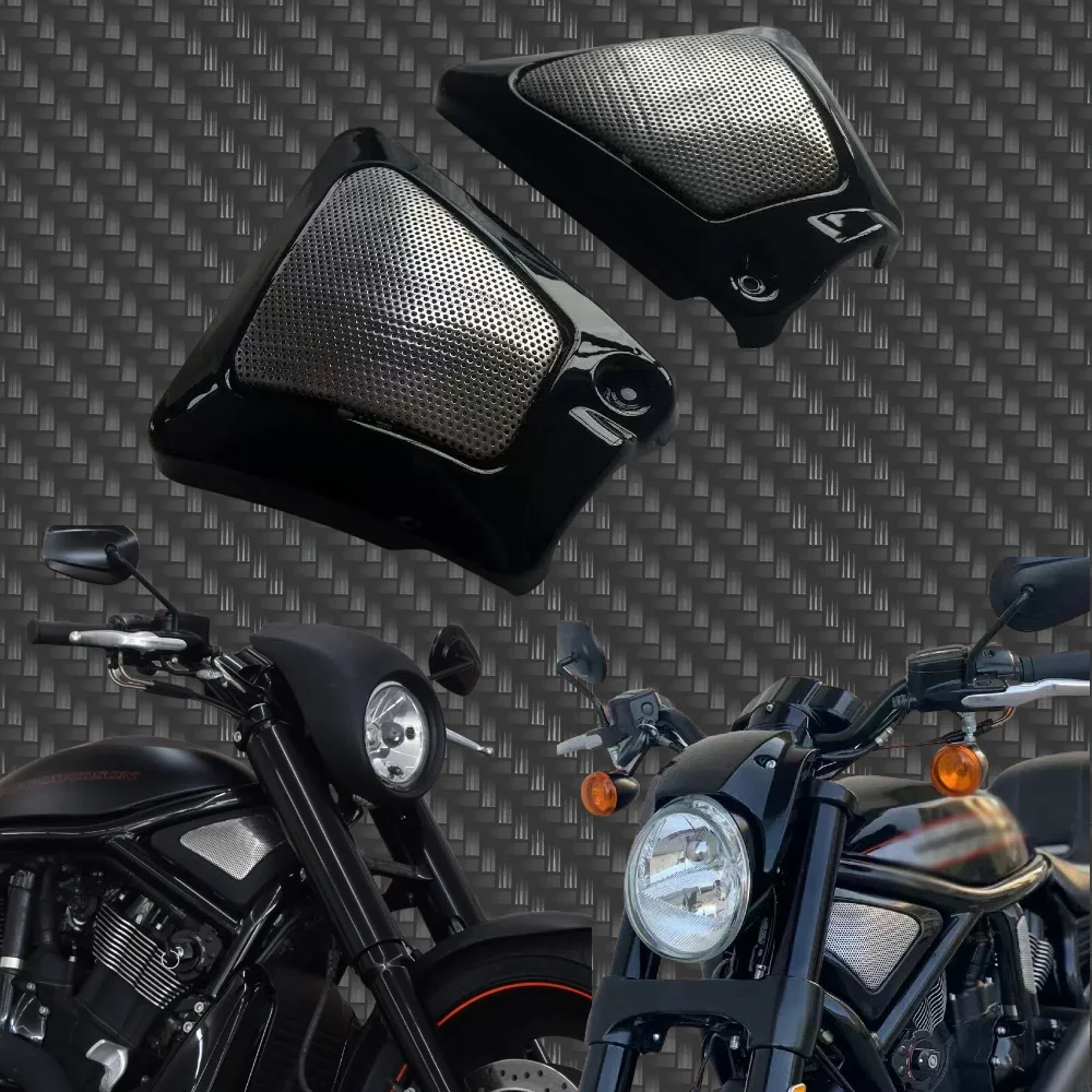 

Motorcycle Accessories Frame Neck Side Cover Guard /Air Intake Covers（L&R) For Harley V-Rod VRSCA & VRSCAW & Night Rod VRSCD