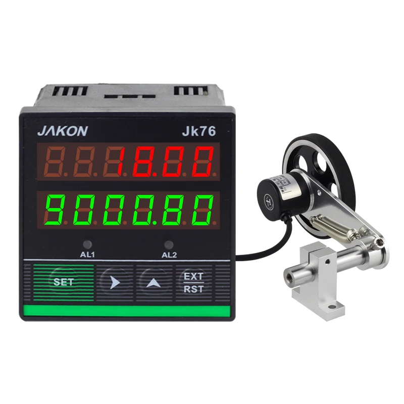 

JAKON 6-digit counter. Wire gauge counter, cable length measuring table.