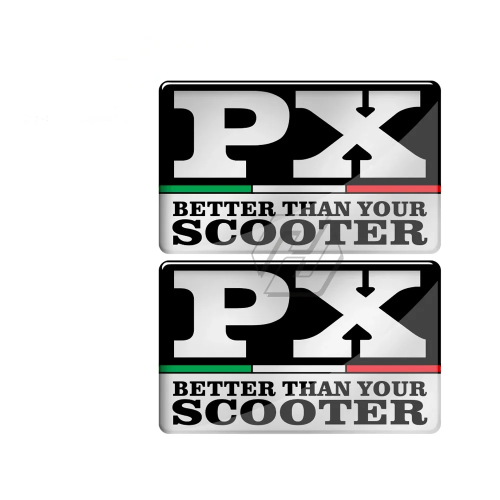 For Piaggio Vespa Scooter PX125 PX150 PX200 PX 125 150 200 3D Motorcycle Sticker