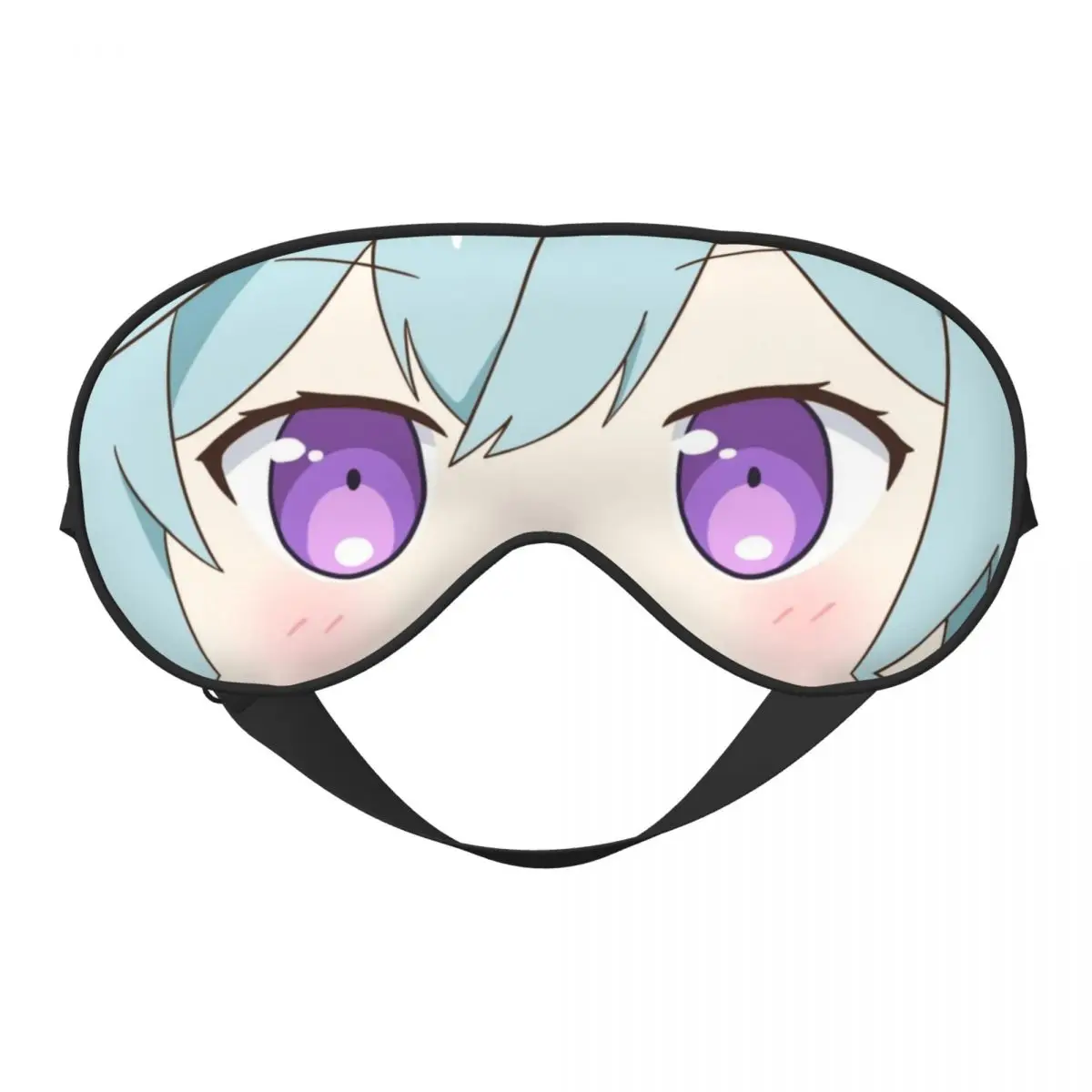 

Eula G-Genshins I-Impacts Sleeping Eye Mask Cute Manga Two Side Nap Health Eye Covers For Plane Men Women Creative Eyepatch
