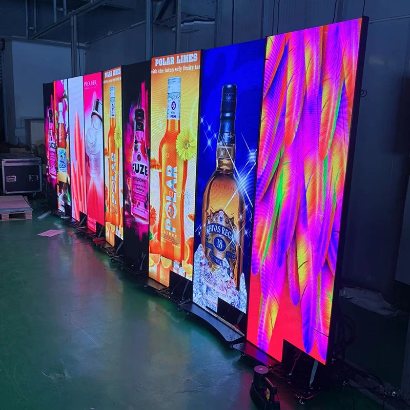 Waterproof High Resolution Commercial High Definition Full Color Complete Mobile Exhibit Led Advertising Display Screen
