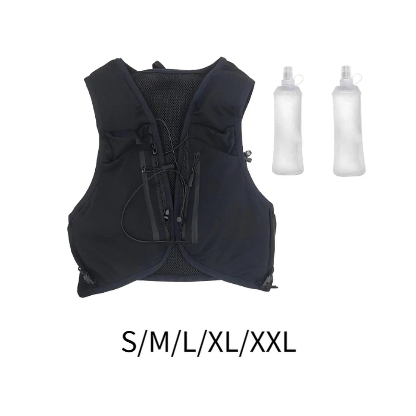Hydration Vest Breathable Multi Pockets Outdoor Sport Bag Water Pack for Backpacking Cycling Mountaineering Climbing Trekking