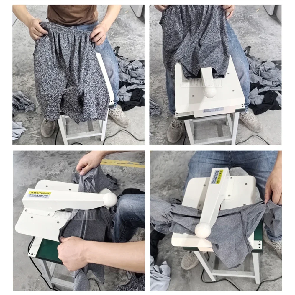 Cleaning Cloth Cutting Machine Fabric Cutter Round Knife Electric Scissors Clothing