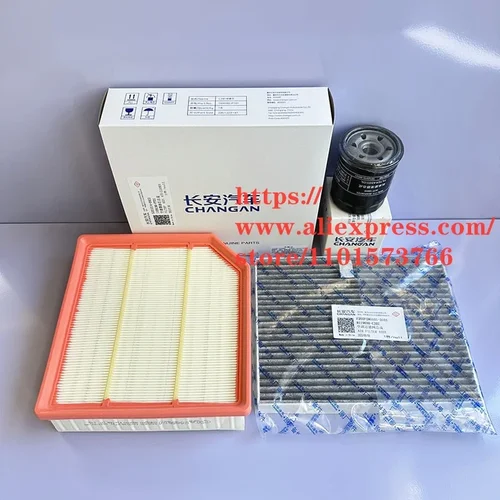 Imagen 1 del producto Juego de filtros 3 unids/set para Changan Oushang/Oshan X7 Plus 1,5 T filtro de aire, aceite y cabina