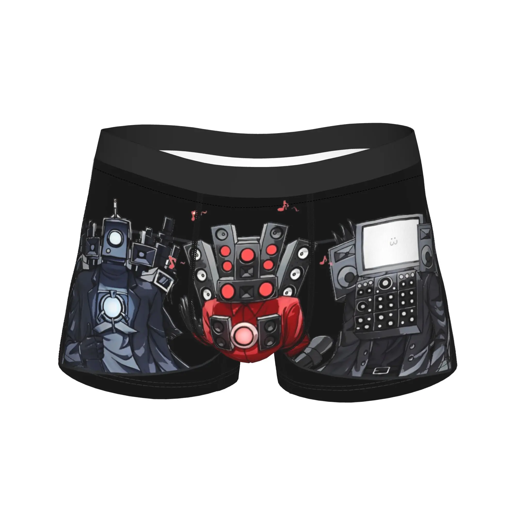 

Humor Boxer Skibidis Toilet Speakerman Shorts Panties Briefs Man Underwear Soft Underpants for Male Plus Size