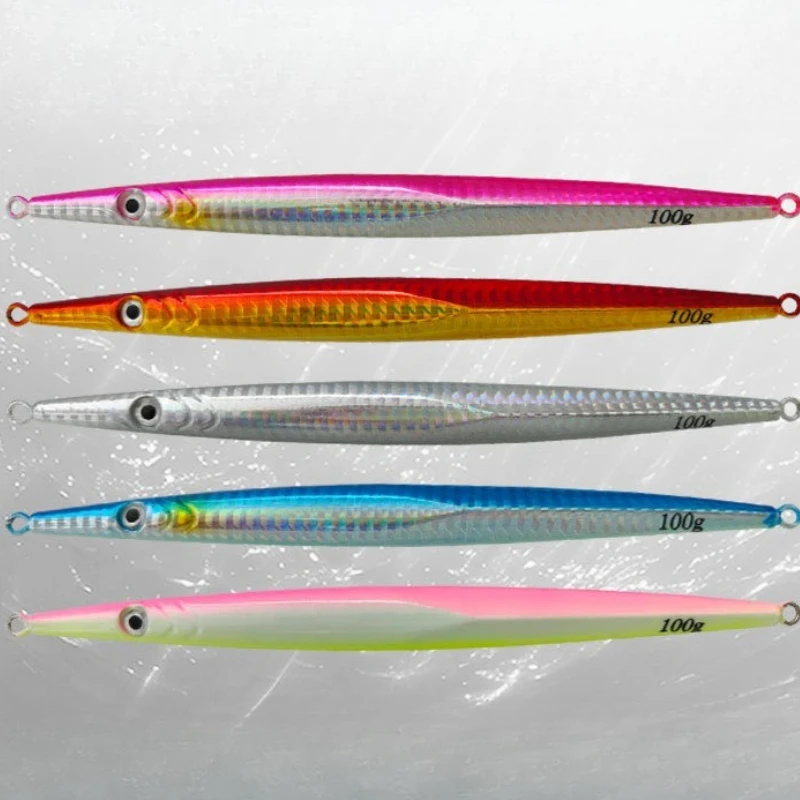 

1pcs Metal Jig Fishing Jigs Glow Lead Jigs 80g-400g Deep Sea Fishing Lures/Slow Jigging Pitching Artificial Lure