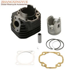 Scooter 113cc 55mm Big Bore Cylinder Kit For Yamaha Bws Axis 100 Aerox Nitro YN100 YQ100 YW100 Zuma 100cc 4VP Minarelli 2T