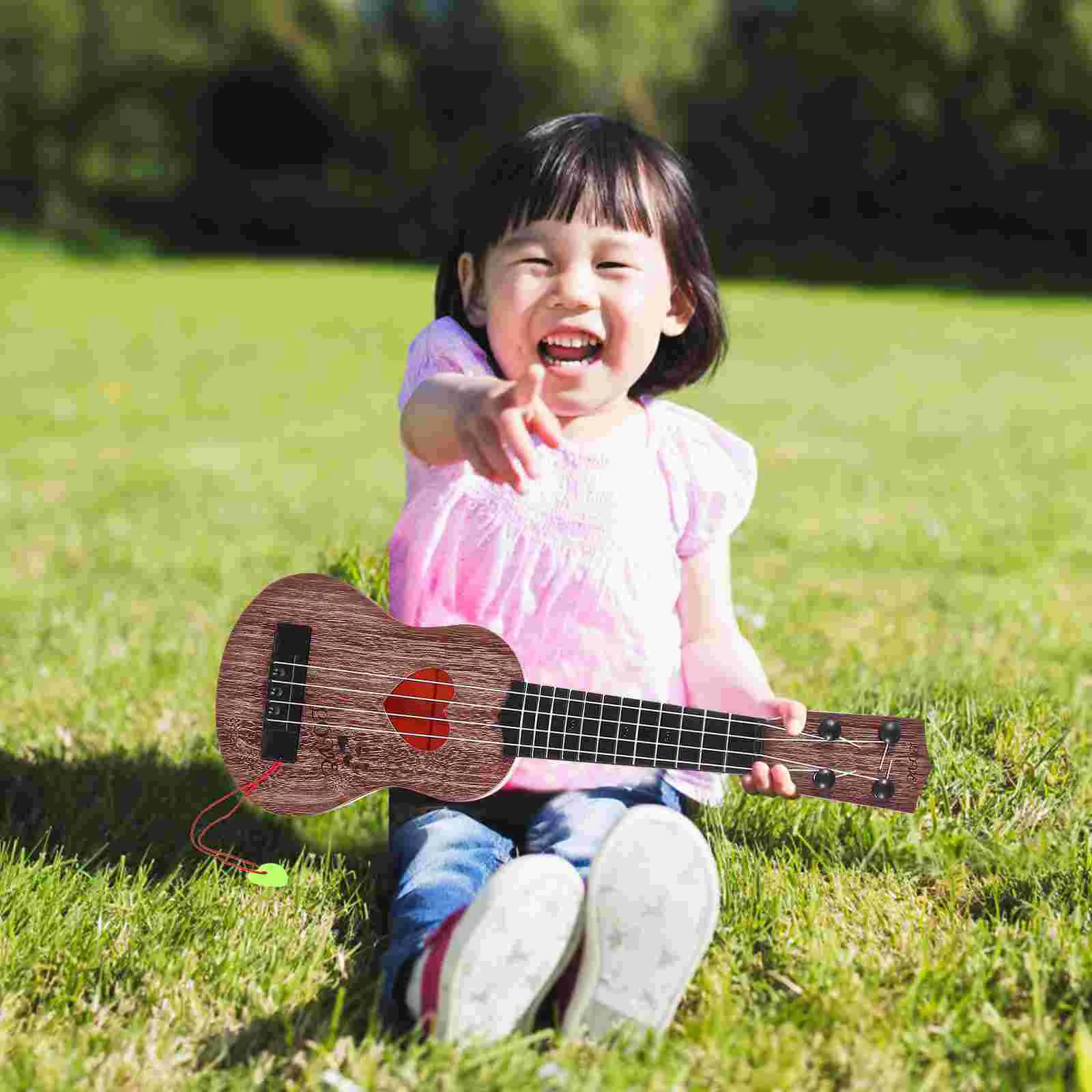 Ukulele Toy Musical Instruments Tenor Ukuleles Guitar For Kids Ages 5-9 Playsets Toddler Aldult Baby