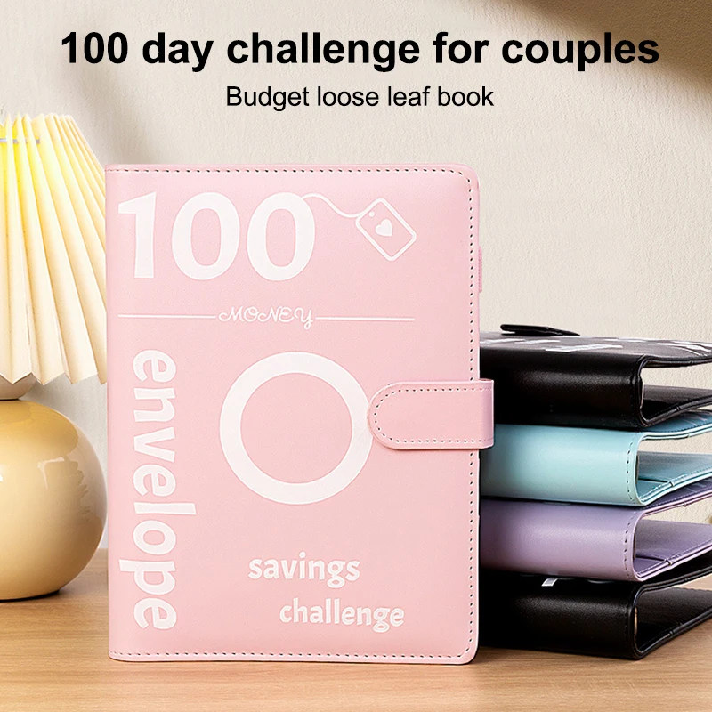 

Набор для системы хранения денег с 100 кармашками, бюджетный планировщик, многоразовый, для экономии наличных