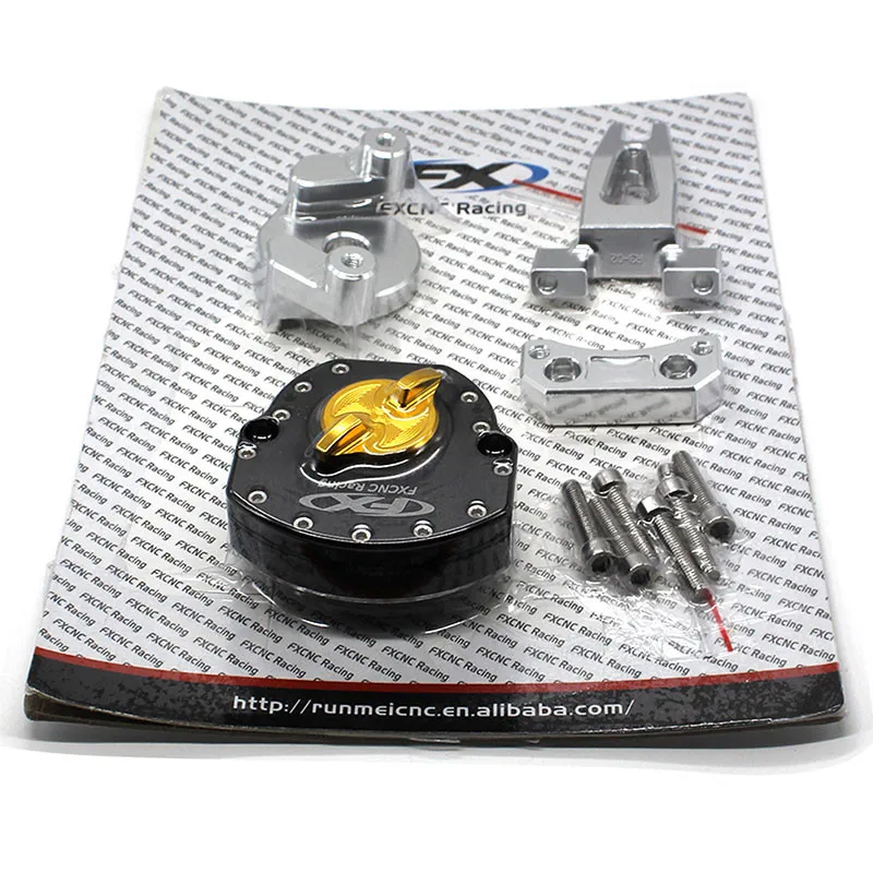 For YAMAHA YZF R25 R3 2014-2018 Motorcycle Steering Damper Stabilizer Bracket Mounting Kits
