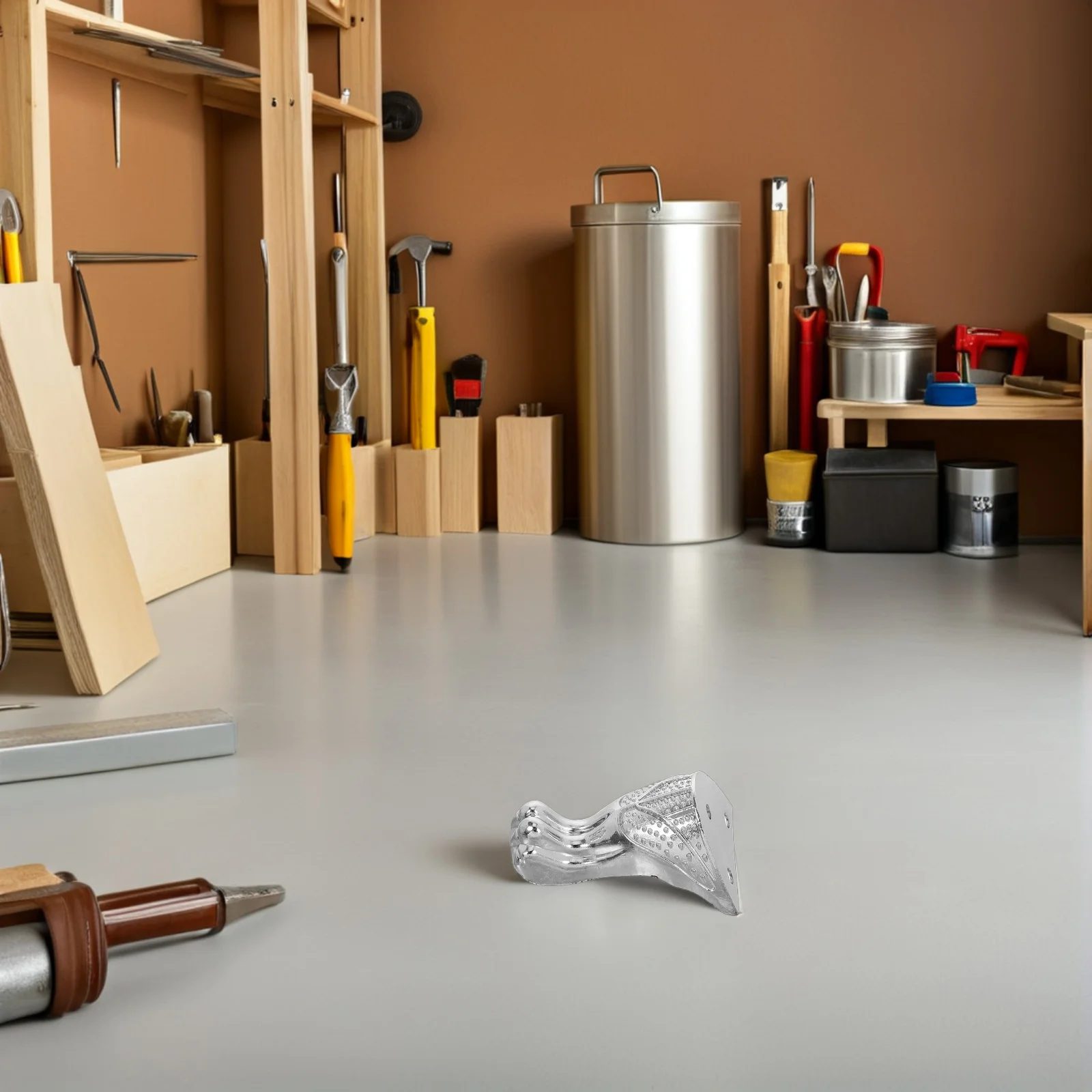 

4Pcs Decorative Corner Support Feet Vintage Metal Protector for Jewelry Stability and Aesthetic Appeal