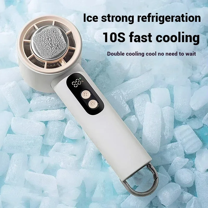 100 سرعة مروحة صغيرة USB قابلة للشحن مروحة كهربائية محمولة في الهواء الطلق مراوح شخصية محمولة للمنزل مكتب مروحة قناة تبريد الهواء