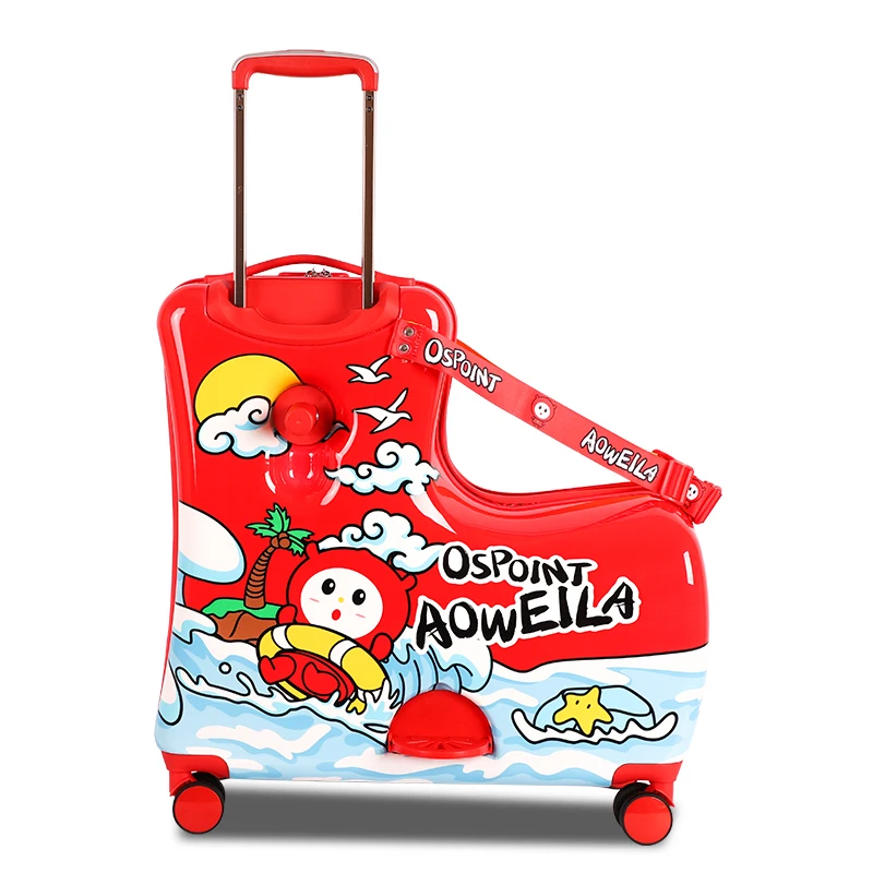 Travel bags for children Fashion Cute Kids Trolley Suitcases On Wheels Child Carry On Spinner Rolling Luggage kids' luggage