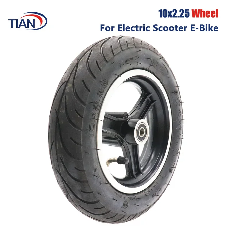 

Free Shipping10 Inch 10x2.25 Wheel Rim Scooter Wheel Hub Alumnium Alloy Wheel Frame for 10x2.25 Tire Electric Scooter Mini Bike
