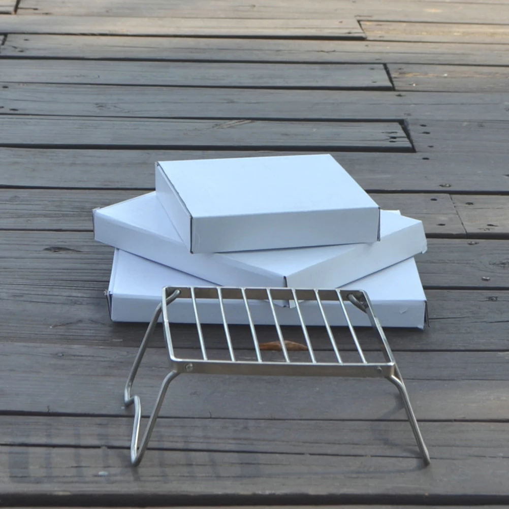 

Grate Portable Folding Barbecue Rack Mini Grill Stainless Steel Camping Accessories