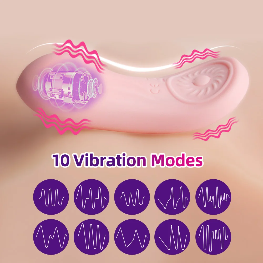 Höschen Vibrator Weibliche Tragbare Mini Vibro Spielzeug Für Erwachsene  Klitoris Stimulator Fernbedienung Vibrierender Massagegerät Sex Spielzeug  Für Frauen