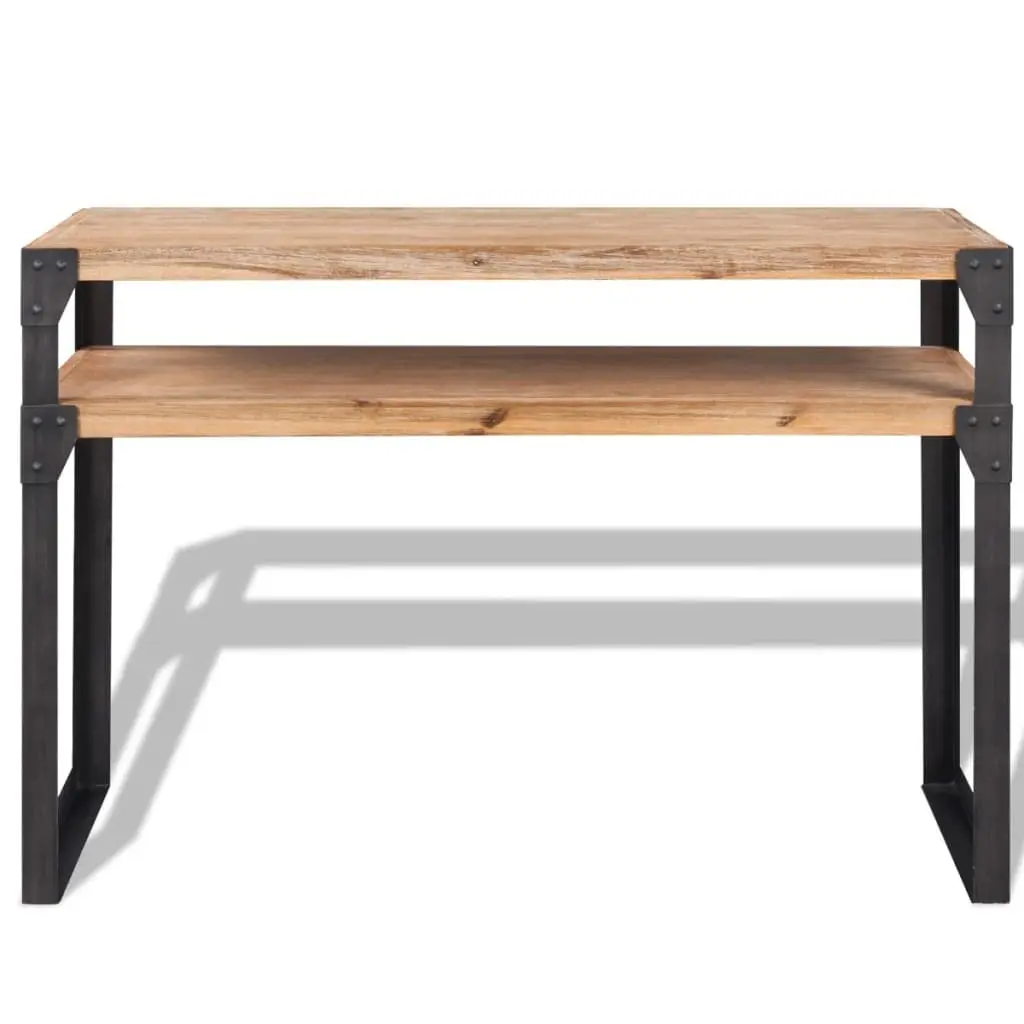 #Solid Acacia Wood Console Table Desk for Entryway Living Room Bedroom