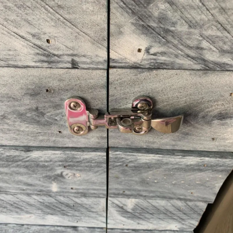 Marine-Edelstahl-Bootsklampe: Zubehör für Decksluke, Anti-Rassel-Verschluss und Befestigungsklammer – Detail 4