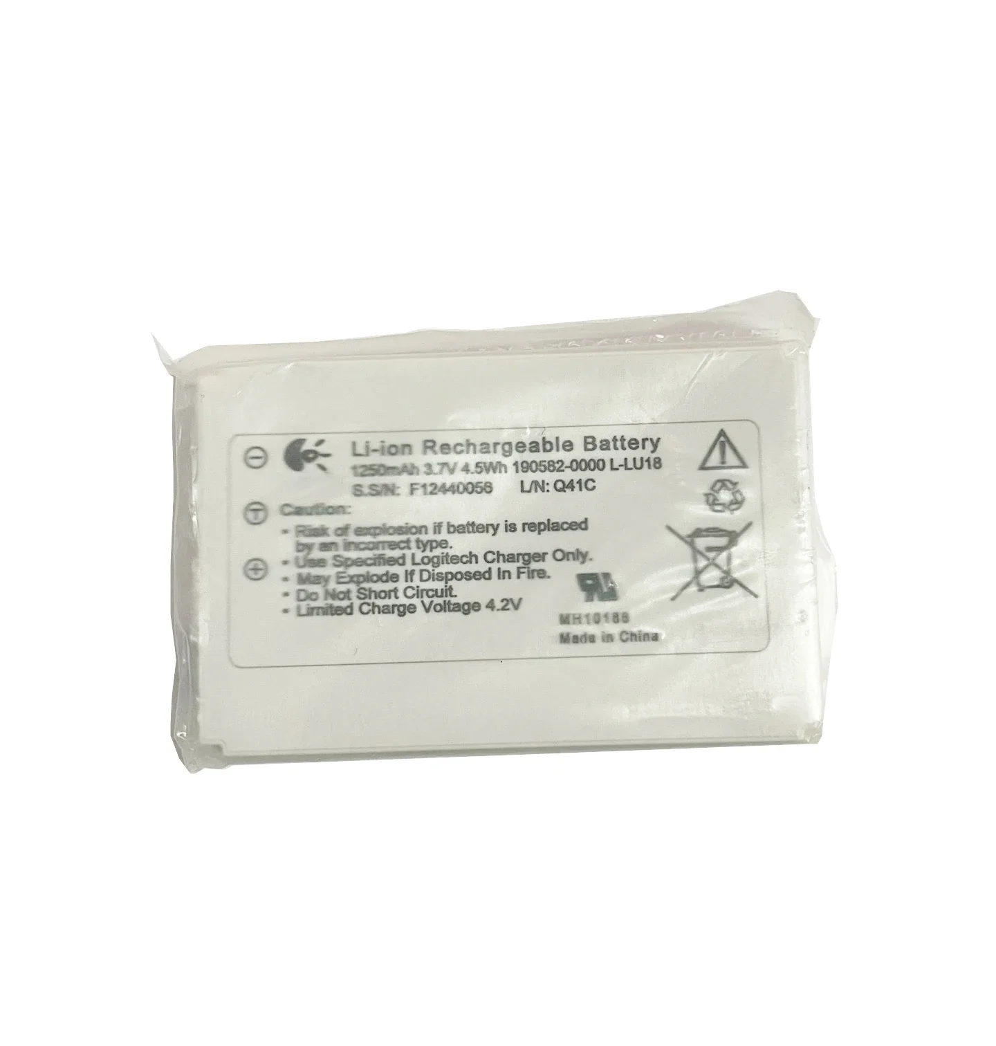 Original Battery L-LU18 LLU18 for Logitech Harmony Harmony 915,1000,1100,1100i