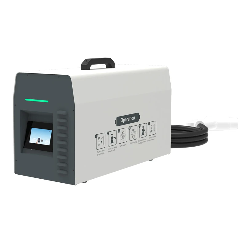 EV Portable Rapid Charging Station DC 20KW CCS Battery Charger for Electric Car Portable Fast Charging Station