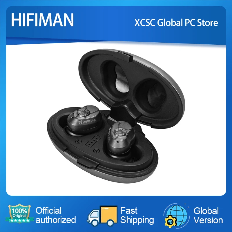 Original Hifiman TWS600 True Wireless Hi-Fi Earphones Bluetooth 5.0 Headsets With IPX4 Waterproof Sports In-Ear Noise Reduction