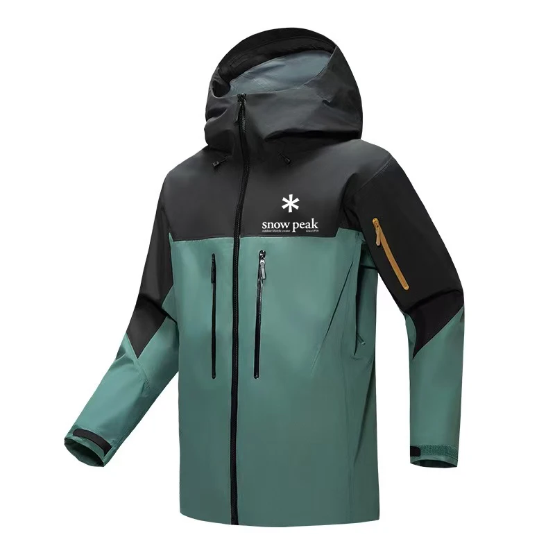 New snow peak Outdoor Hard-shell Cycling Travel Sports Waterproof Hiking Breathable Rock Climbing Hunting Casual Camping Men