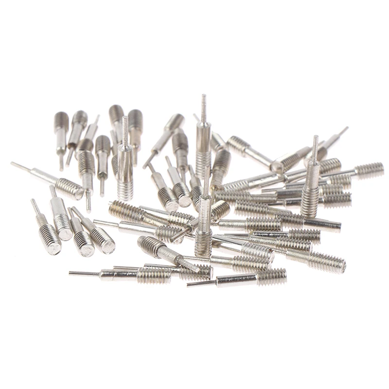 50Pc Spare Pins Watches Repair Tools Pins Watch Band Strap Link Removal Adjuster Watch Repair Tool Accessory for Watchmaker