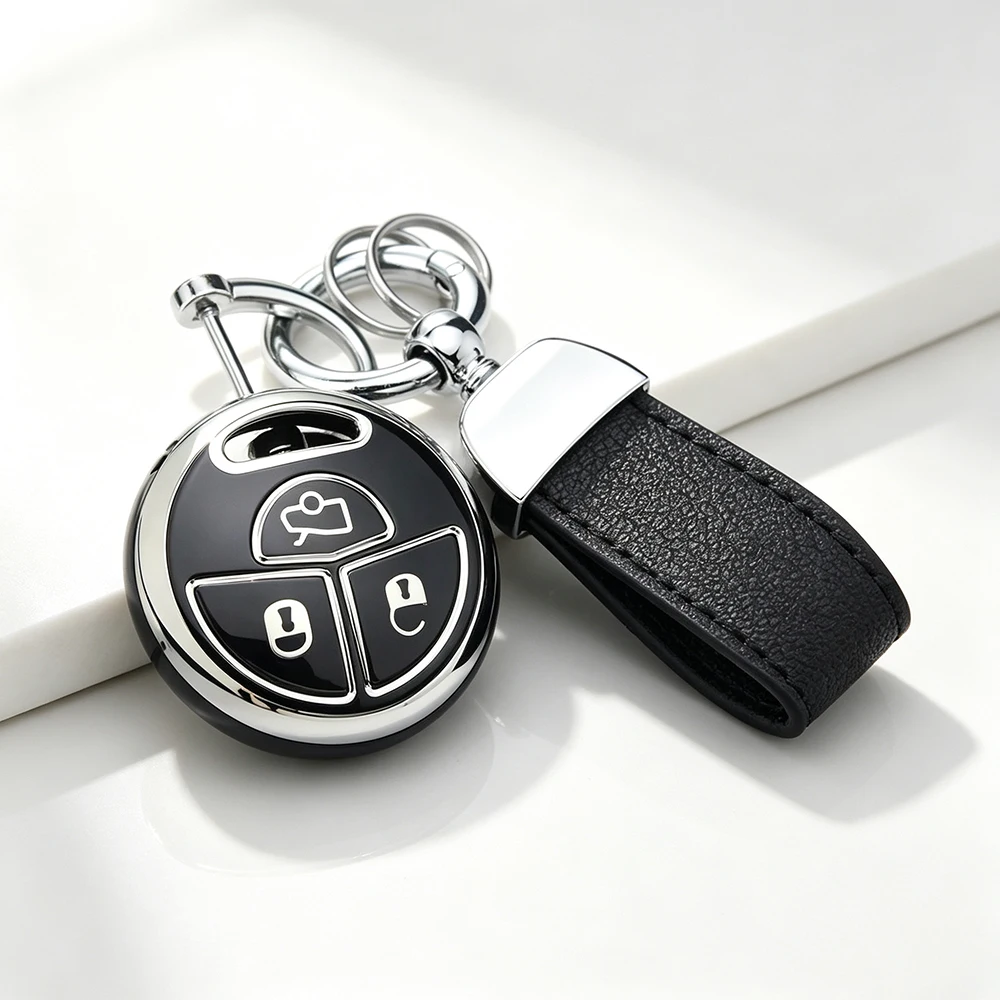 TPU Key Cover Case for Toyota Vios NPC93 Altis Corolla Prius Corolla RAV4 2004-2009 Southeast Asia Malaysia Round Auto Shell Fob