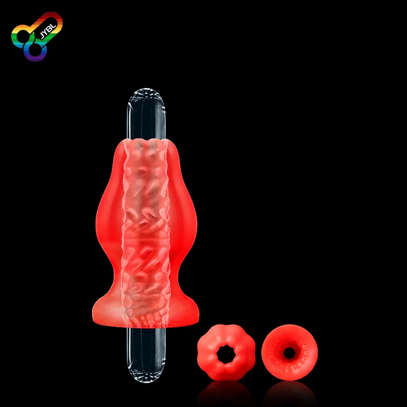 JYBL Male Masturbator Real Pussy Vaginal for Men Glans Sucking Penis Sucker Cock Exerciser Erotic Products Sex Toys Adults 18+