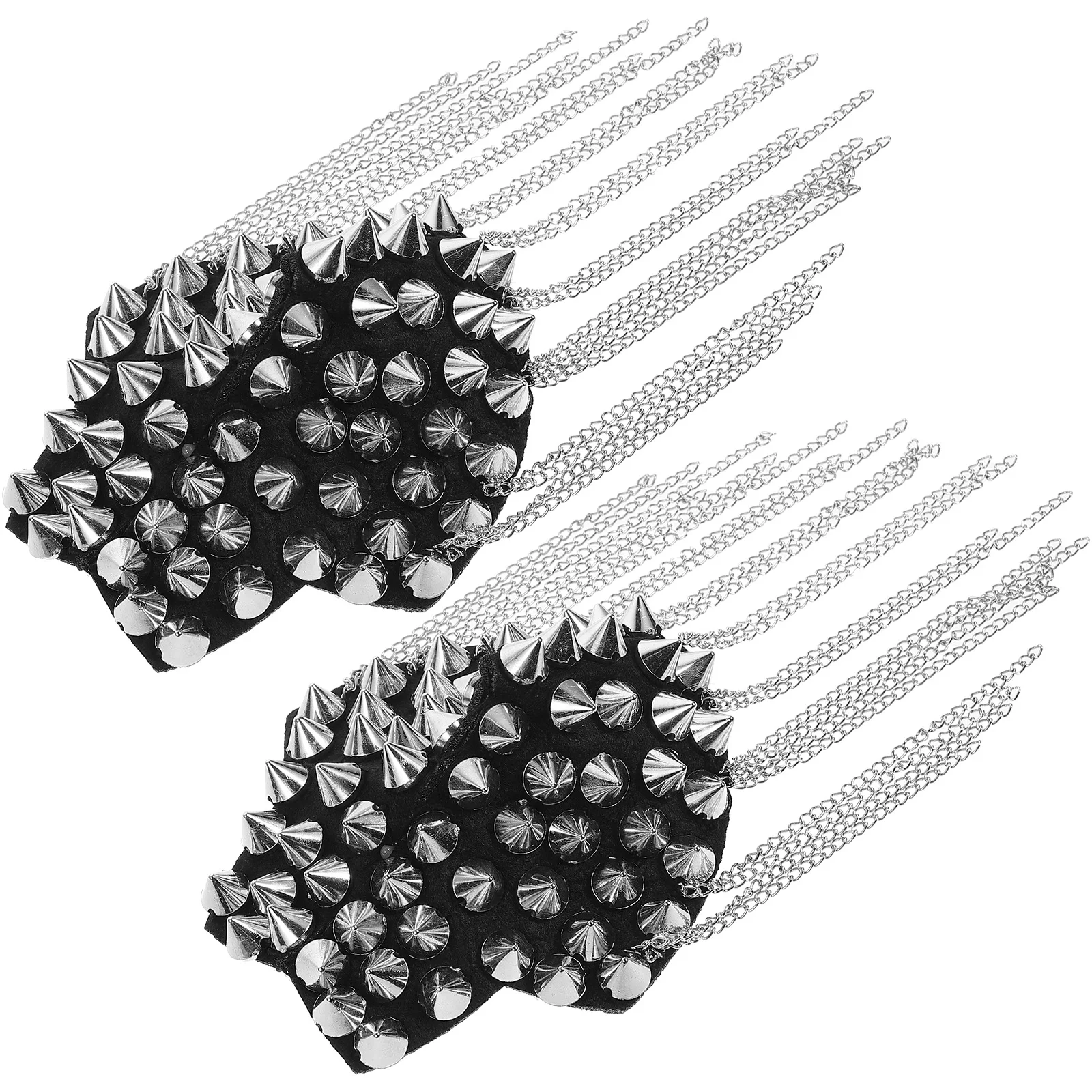 

2pcs Fringe Tassel Retro Fringe Retro Shoulder Epaulet Alloy Badge Decorative Clothing Shoulder Epaulet Accessories