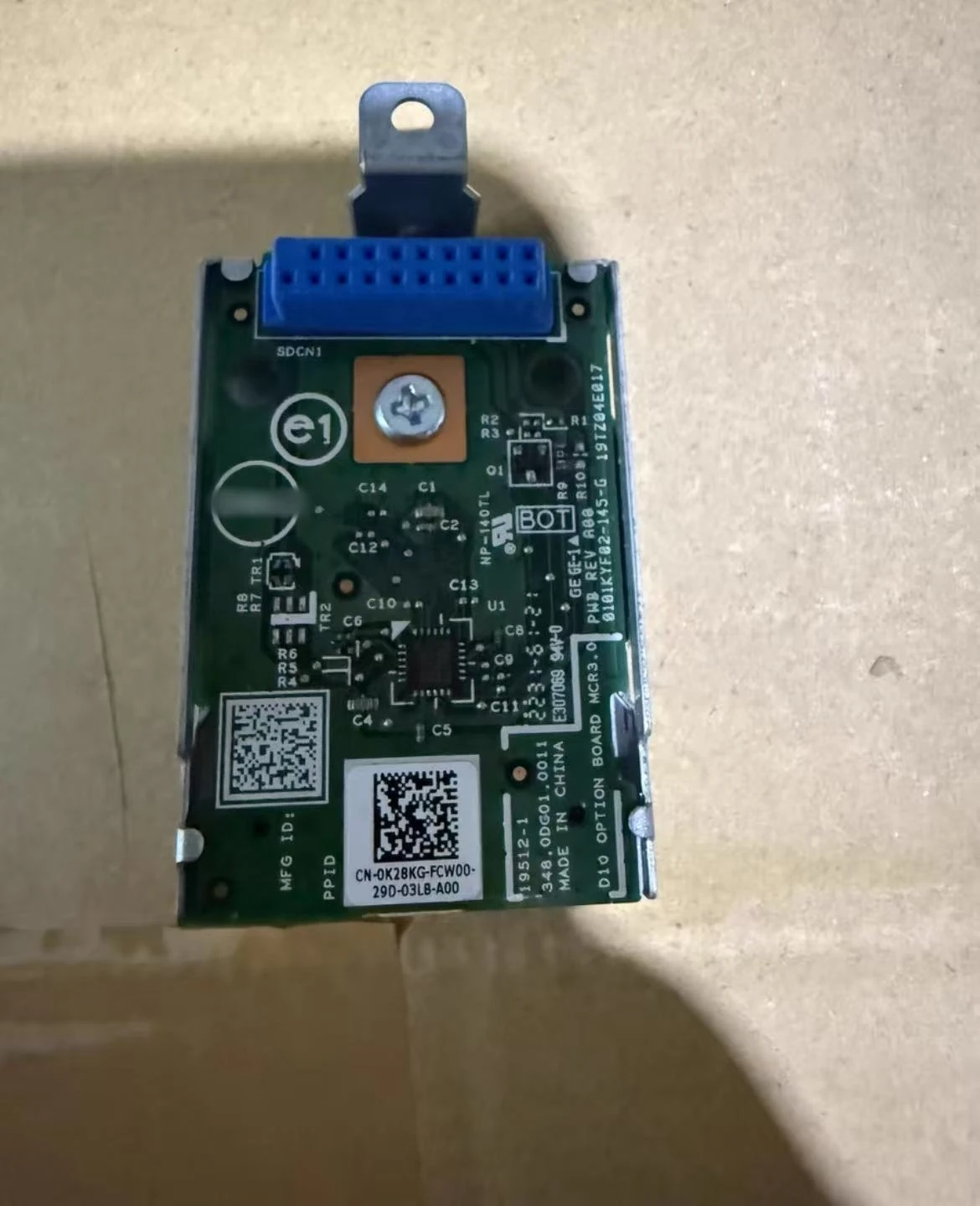 

Оригинальный K28KG 0K28KG для DELL Lingyue 3880 3891 3888 5080 5090 5000MT корпус передний SD-модуль