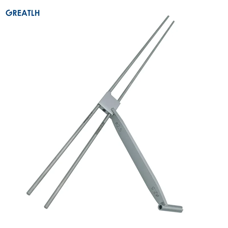 Two Type Choices Parallel Drill Guide Stainless Steel Orthopedic Instrument 2.0mm 2.5mm pet