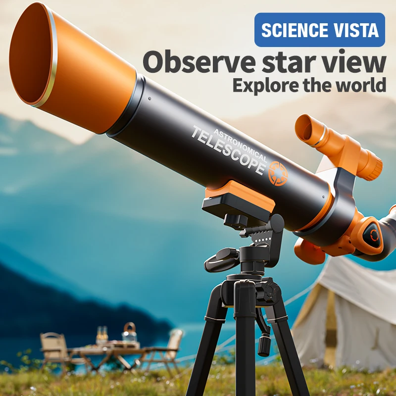 Telescope for Children's Science STEM Teaching Set Kids Telescope 6mm-20mm Sensory Aids Learning Education Boy 3 Year Gifts view 5