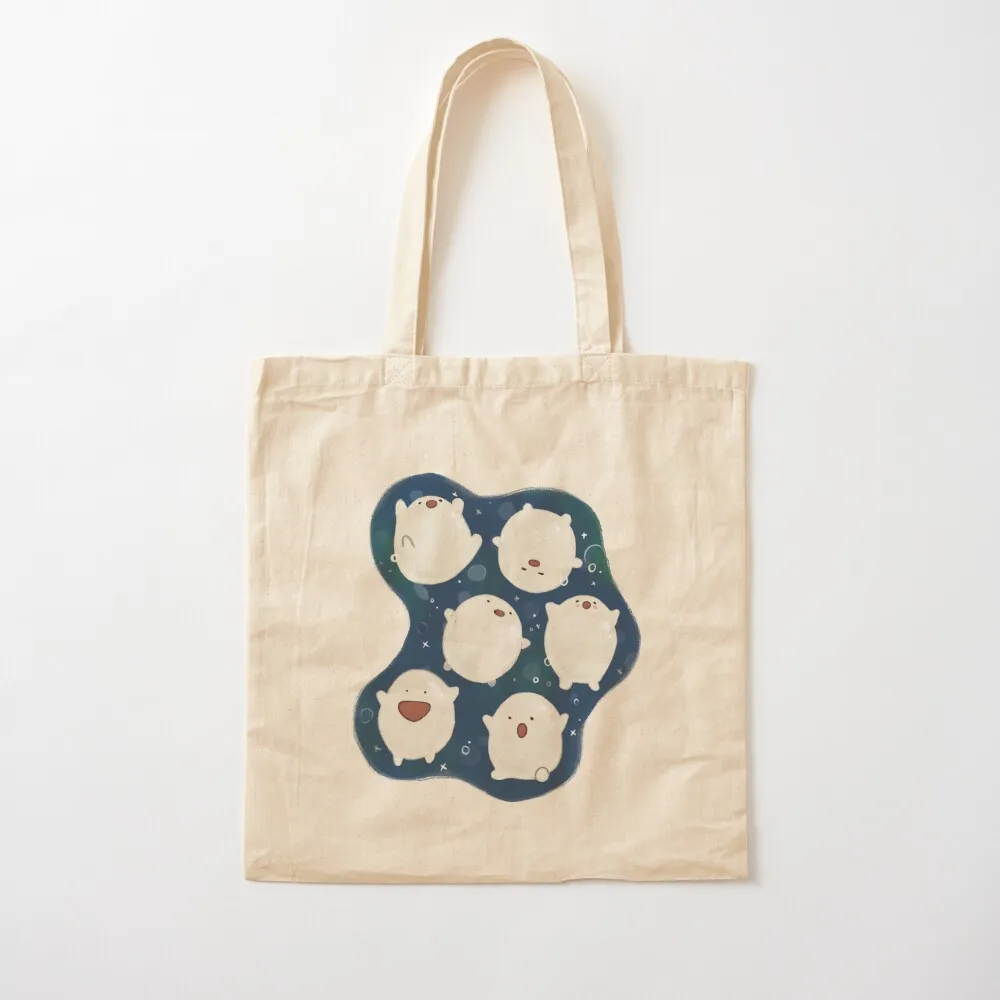 Warawara – the boy and the heron sticker Tote Bag Eco bag shopping bag women Canvas for women