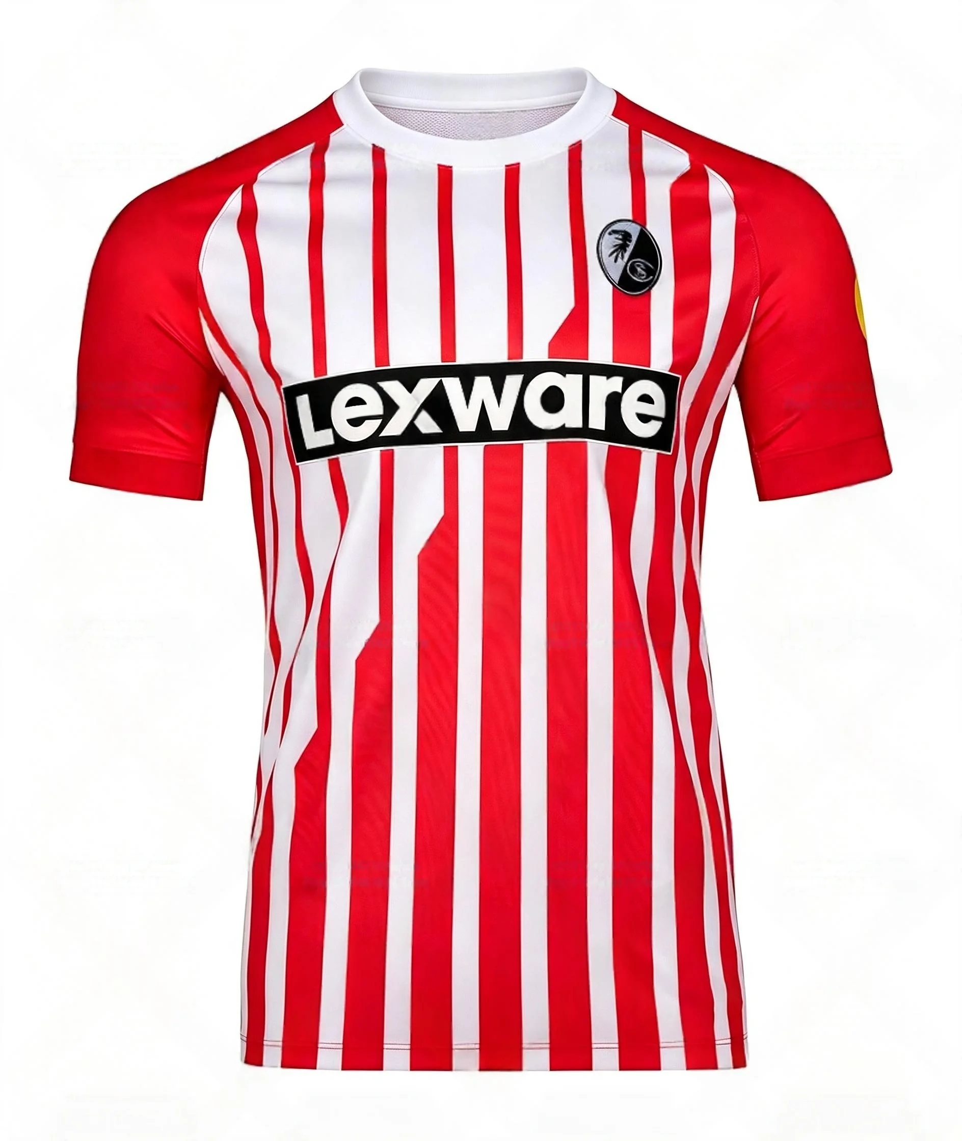 26-27 SC Freiburg Men's T-shirt, 3D Digital Printing, Comfortable and Breathable Sports and Leisure Top, Family Clothing Jersey