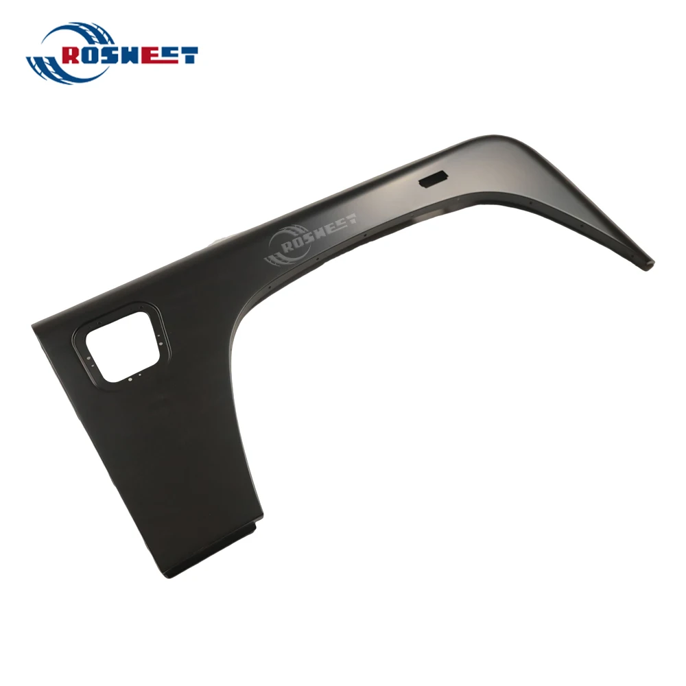 ROSWEET 알루미늄 프론트 펜더 가드 차체 부품, 랜드로버 디펜더 L663 2004-2016 2017 2018 2019 외장 액세서리