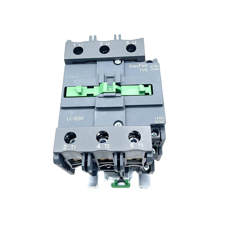 

AC contactor E series type goods LC1-E80 220V50/60HZ 3P 1NO+1NC hot in hot sales 110A best quality